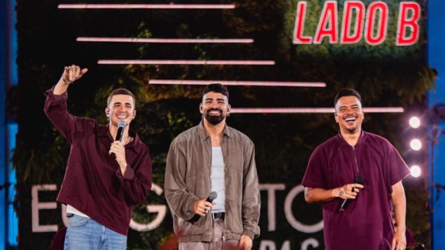 Davi Quaresma celebra lançamento de “Por Mim, Por Nós”, ao lado de Sorriso Maroto e Dilsinho no projeto “Lado B do Sorriso”