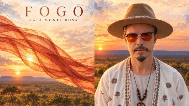 Rafa Monte Rosa lança “Fogo” nesta sexta-feira (16) e dá início à divulgação do álbum audiovisual “Entre Ventos”